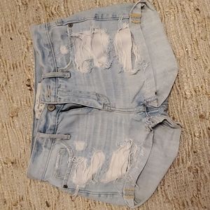 Abercrombie & Fitch Distressed Shorts